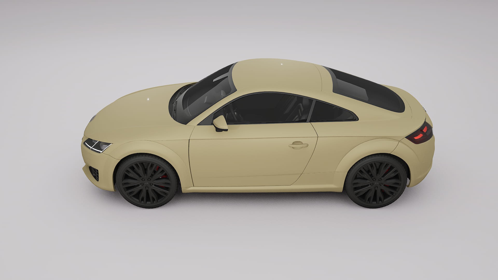 Audi TT Coupe 8S prefacelift pre LCI Filme de Proteção de Pintura TPU | SAND PPF de Mudança de Cor – Kit Completo Pré-Cort