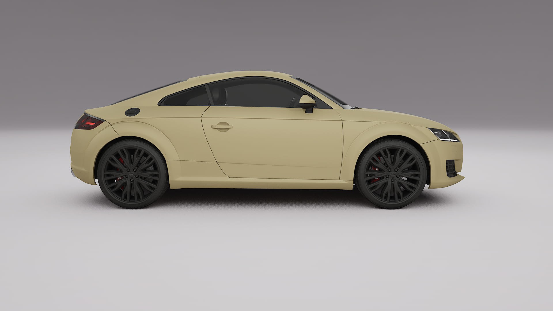 Audi TT Coupe 8S prefacelift pre LCI Filme de Proteção de Pintura TPU | SAND PPF de Mudança de Cor – Kit Completo Pré-Cort