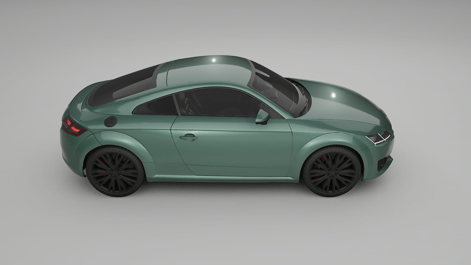 Audi TT Coupe 8S prefacelift pre LCI Filme de Proteção de Pintura TPU | EVERGREEN PPF de Mudança de Cor – Kit Completo Pré