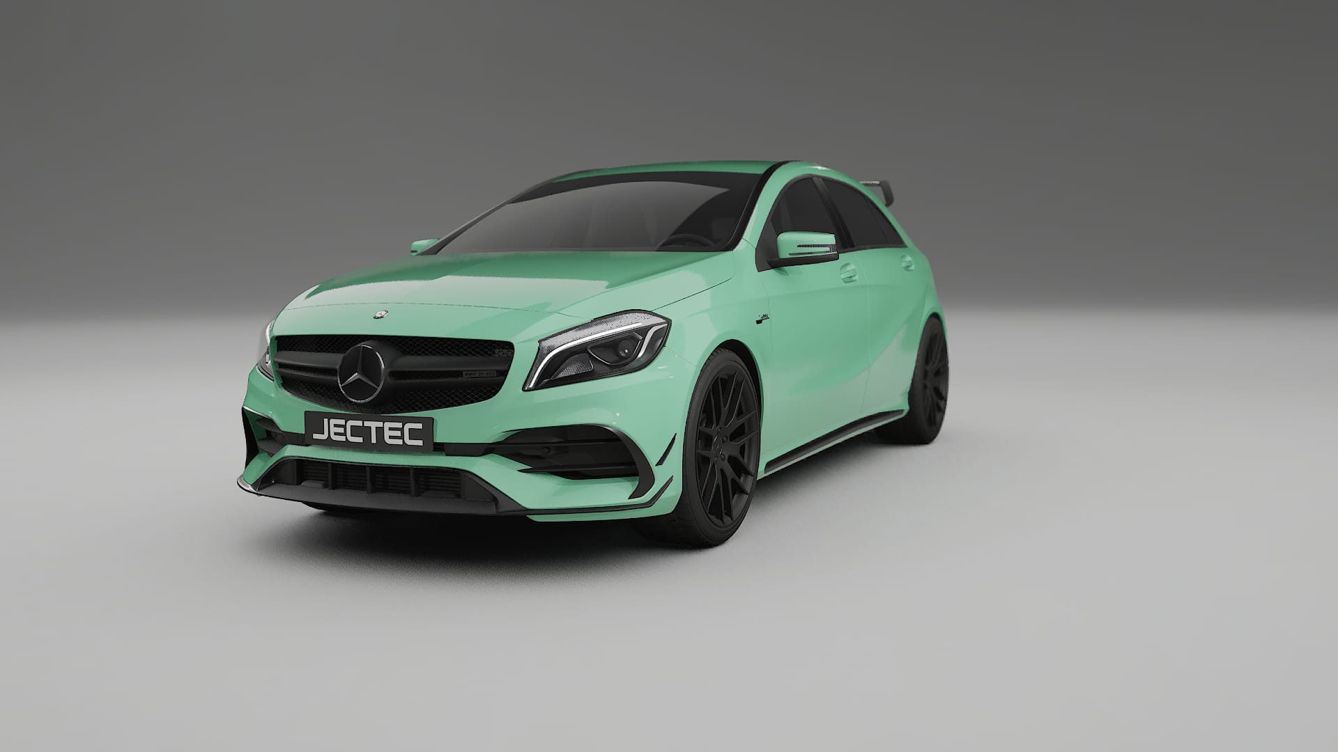 Mercedes A45 AMG W176 Filme de Proteção de Pintura TPU | DUSTY PPF de Mudança de Cor – Kit Completo Pré-Cortado