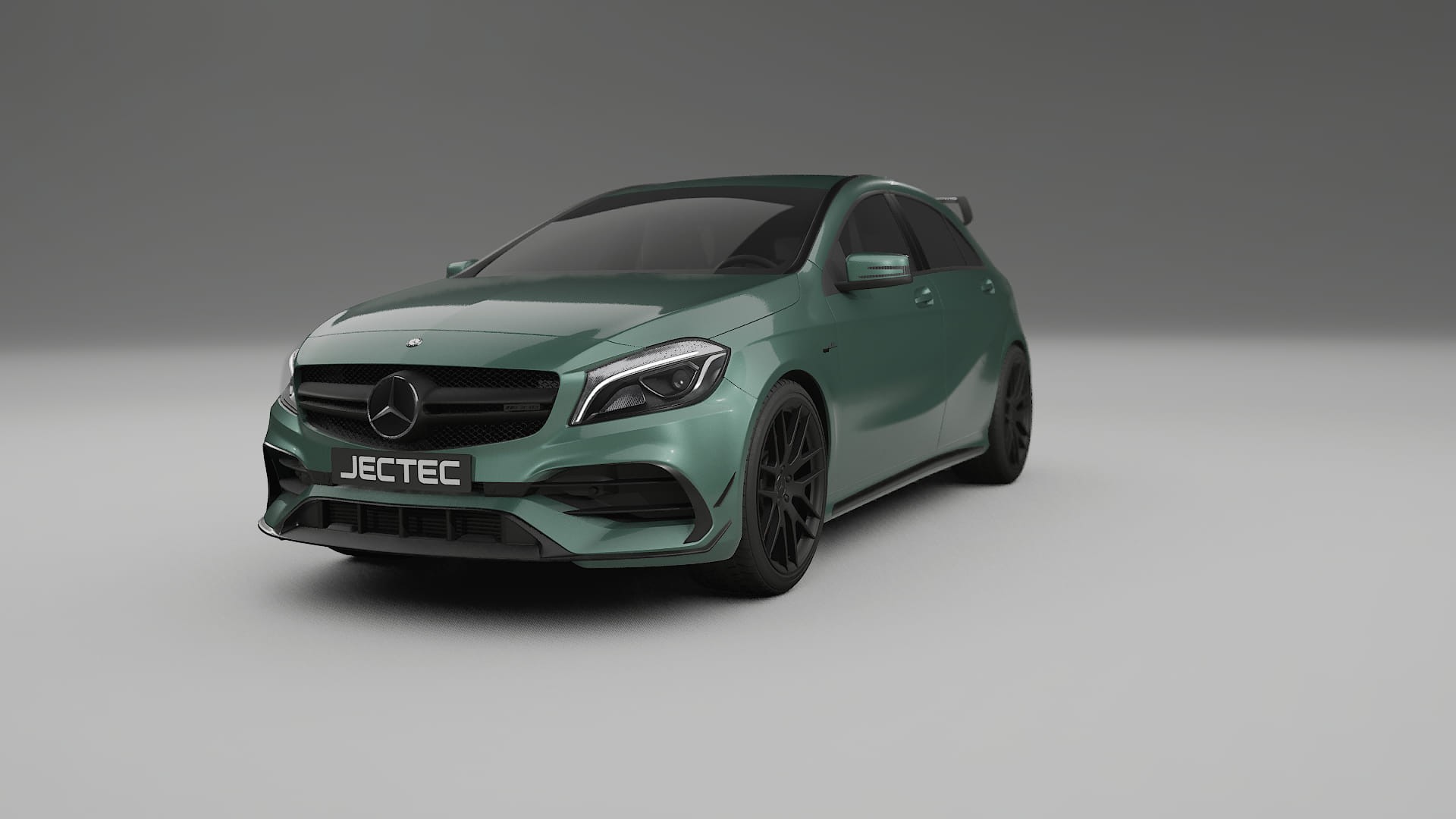 Mercedes A45 AMG W176 Filme de Proteção de Pintura TPU | EVERGREEN PPF de Mudança de Cor – Kit Completo Pré-Cortado