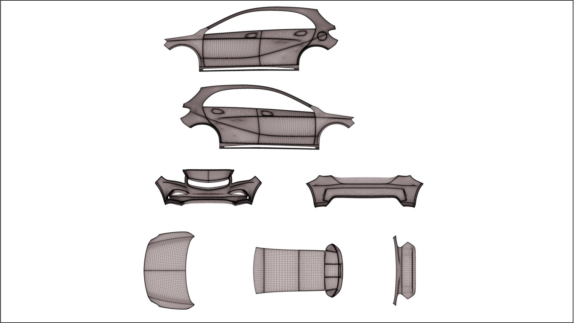 Mercedes A45 AMG W176 Filme de Proteção de Pintura TPU | EVERGREEN PPF de Mudança de Cor – Kit Completo Pré-Cortado 2
