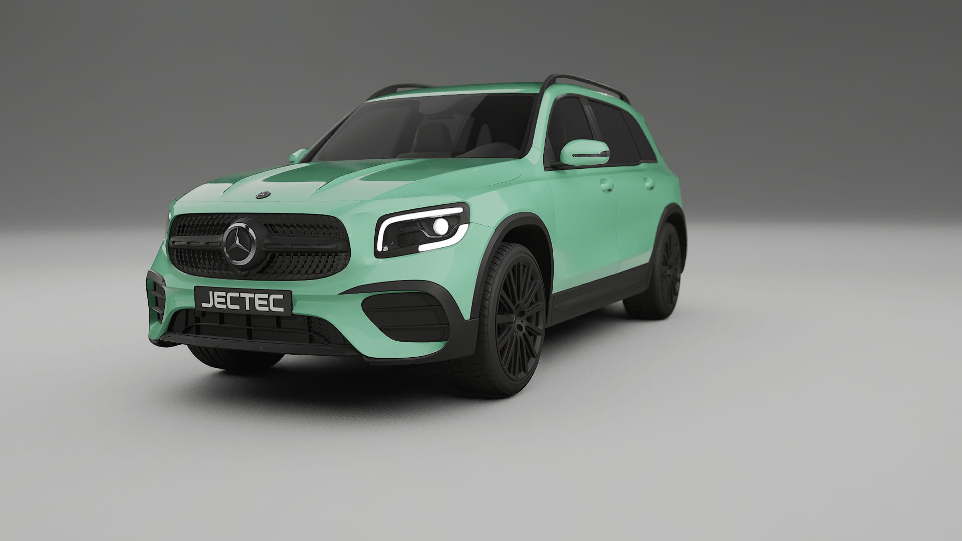 Mercedes AMG GLB Filme de Proteção de Pintura TPU | DUSTY PPF de Mudança de Cor – Kit Completo Pré-Cortado