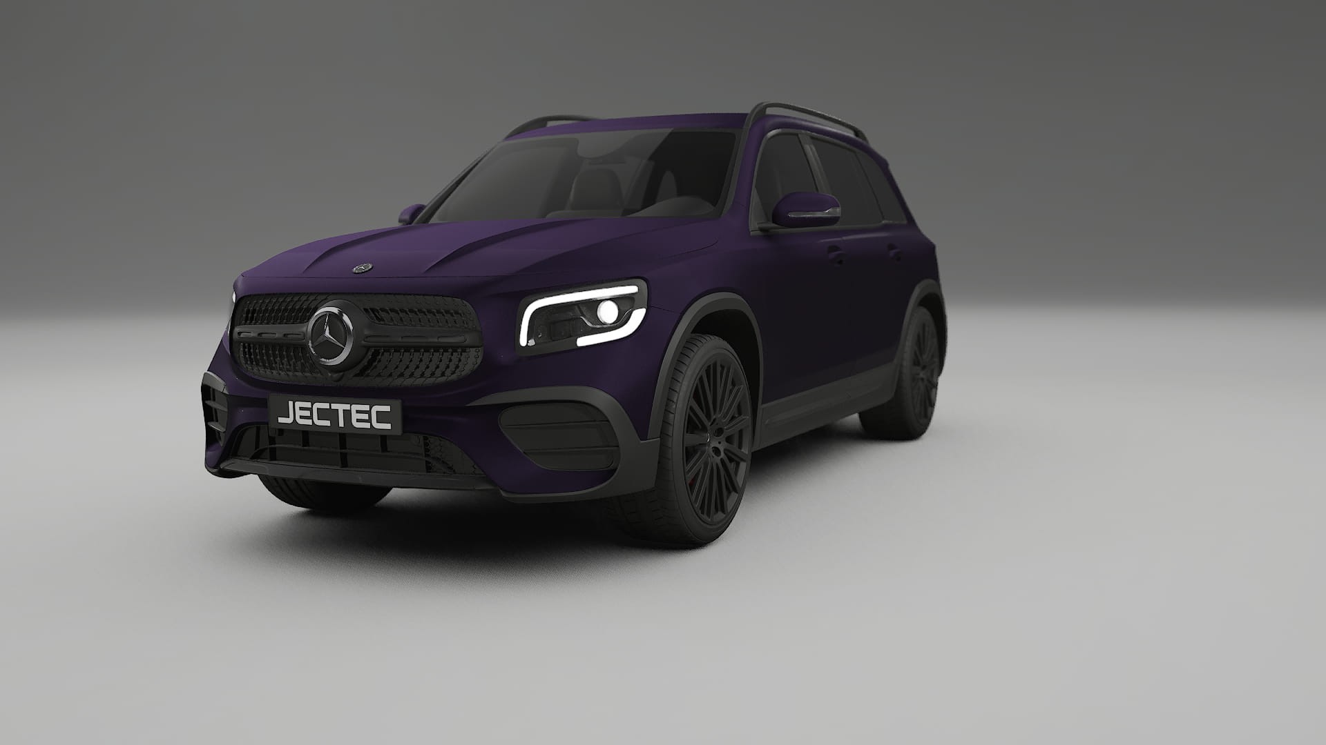 Mercedes AMG GLB Filme de Proteção de Pintura TPU | VIOLET PPF de Mudança de Cor – Kit Completo Pré-Cortado