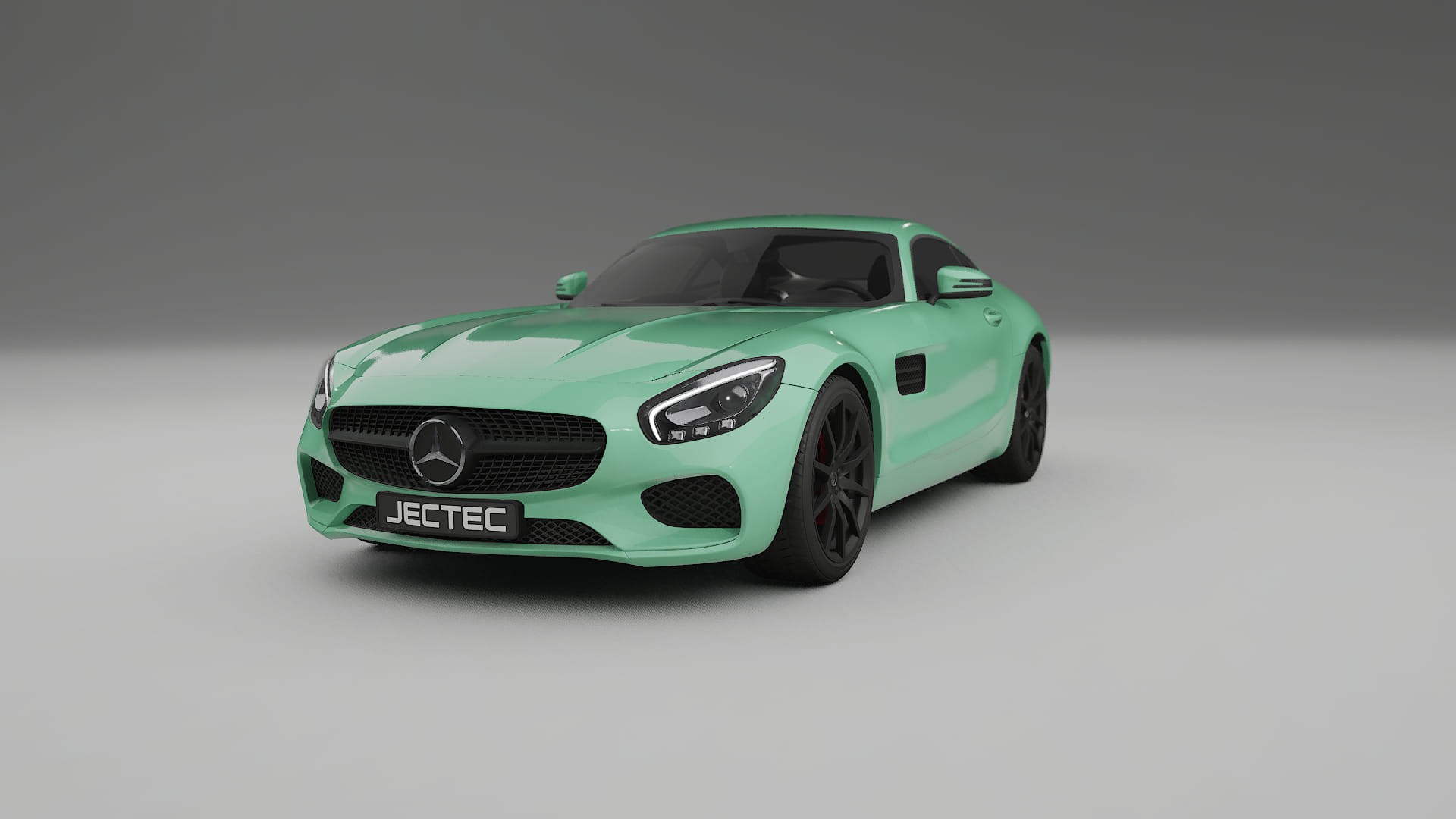 Mercedes AMG GT C190 Coupe Filme de Proteção de Pintura TPU | DUSTY PPF de Mudança de Cor – Kit Completo Pré-Cortado
