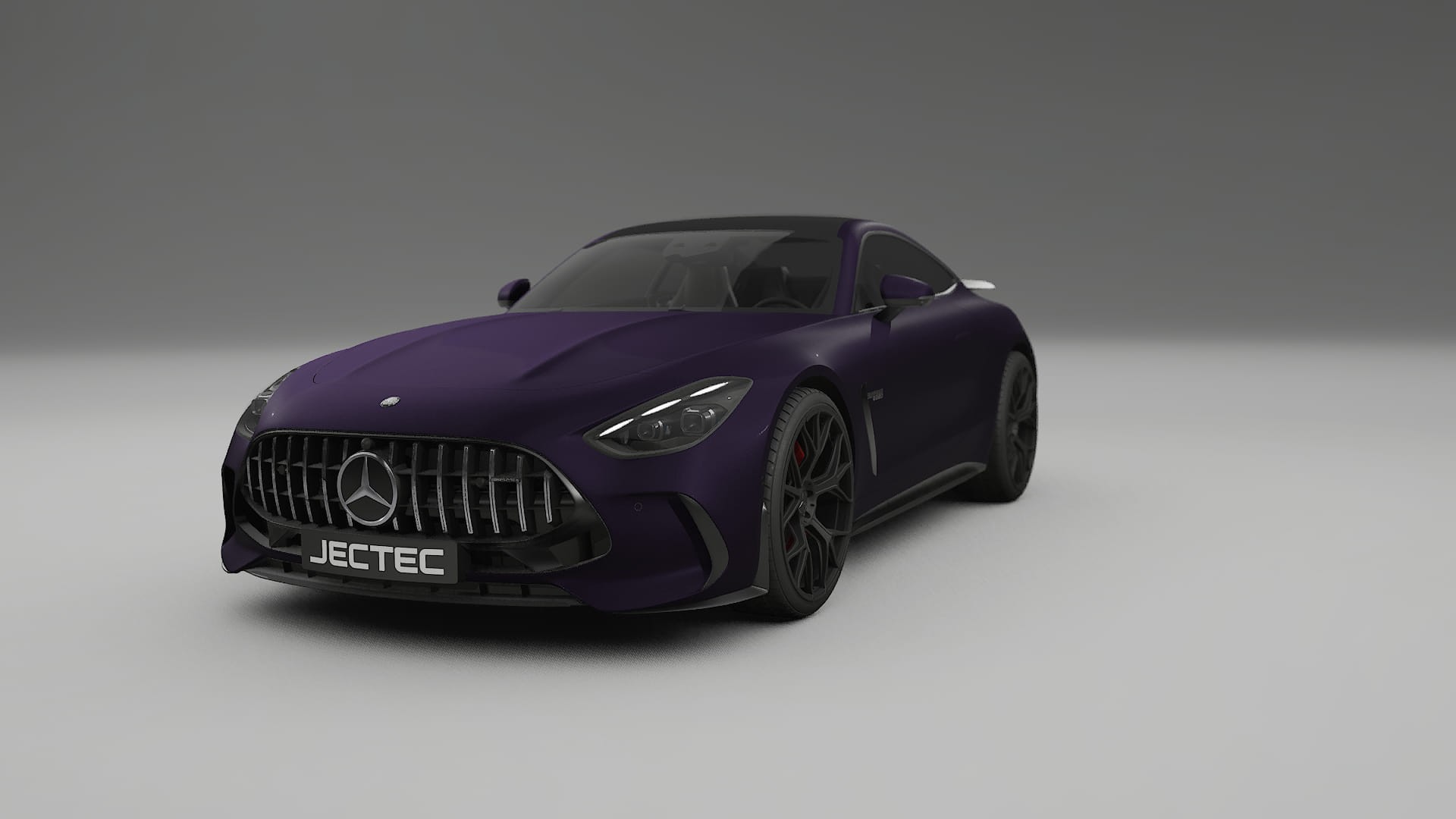 Mercedes AMG GT Coupe C192 Filme de Proteção de Pintura TPU | VIOLET PPF de Mudança de Cor – Kit Completo Pré-Cortado