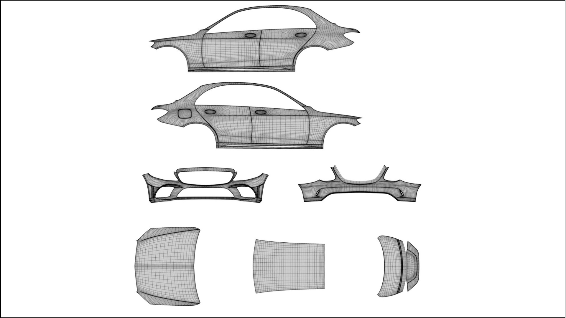 Mercedes C Class W205 AMG sedan Filme de Proteção de Pintura TPU | PEARL PPF de Mudança de Cor – Kit Completo Pré-Cortado 2