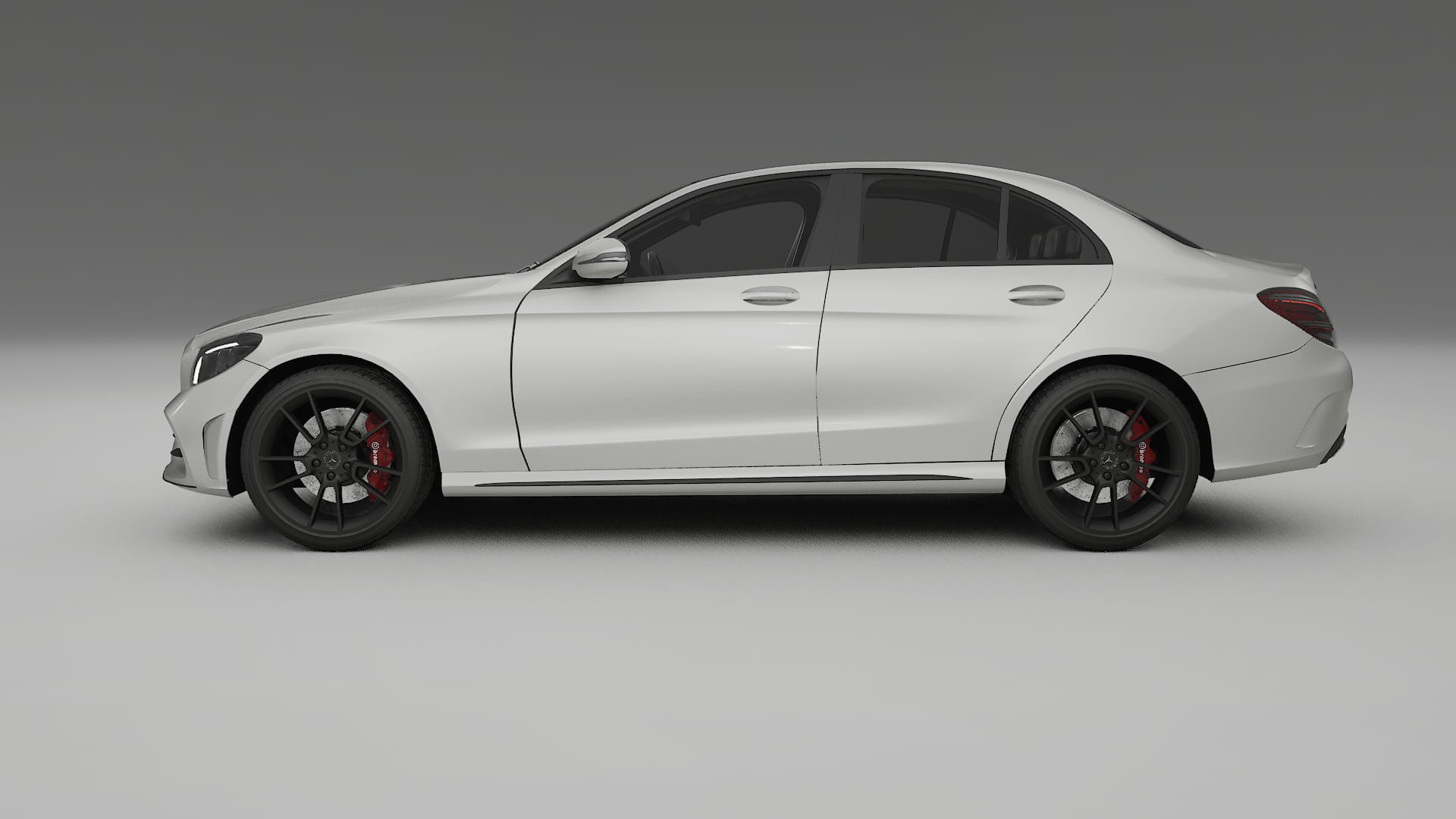 Mercedes C Class W205 AMG sedan Filme de Proteção de Pintura TPU | PEARL PPF de Mudança de Cor – Kit Completo Pré-Cortado