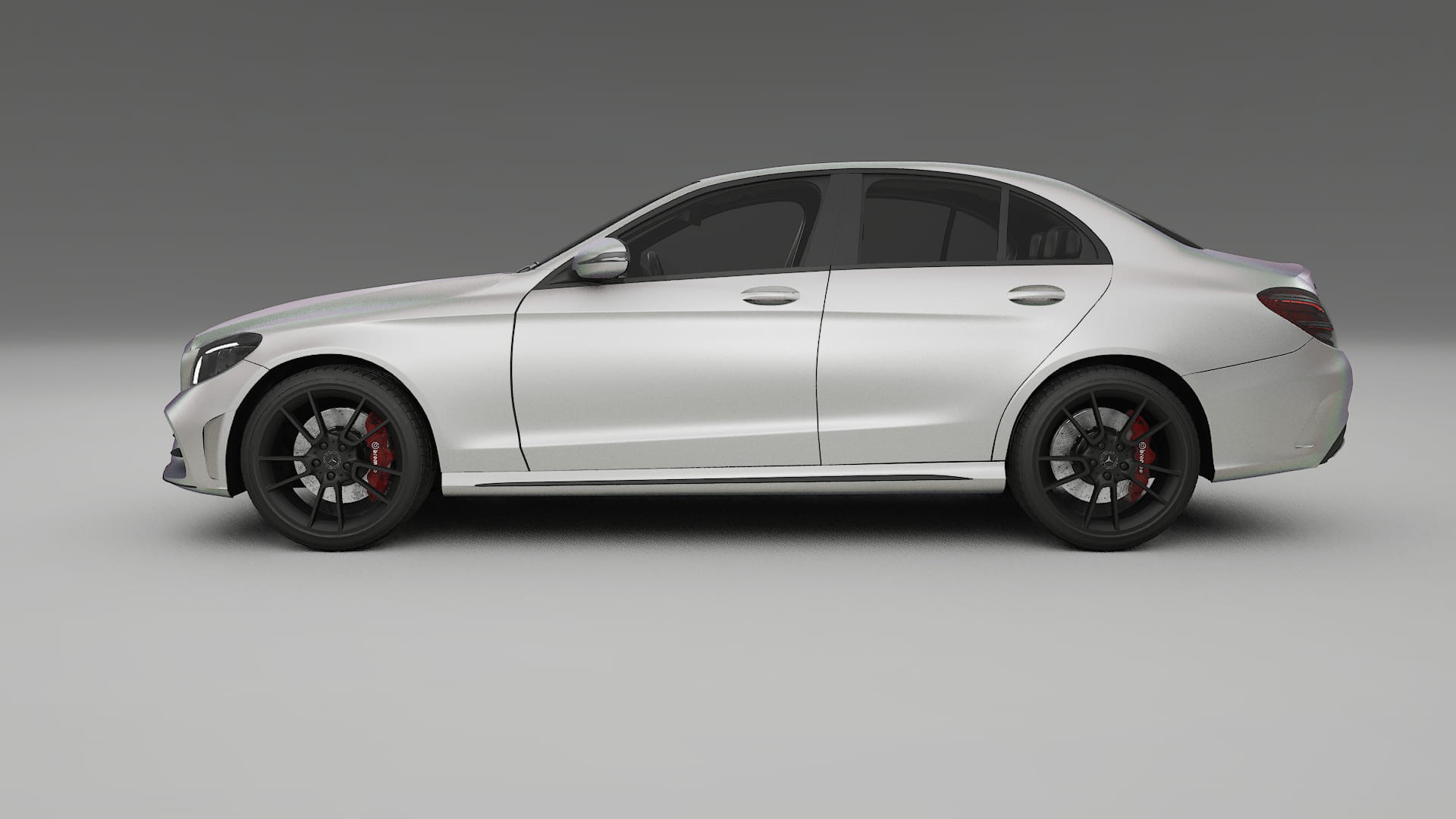 Mercedes C Class W205 AMG sedan Filme de Proteção de Pintura TPU | NEBULA PPF de Mudança de Cor – Kit Completo Pré-Cortado