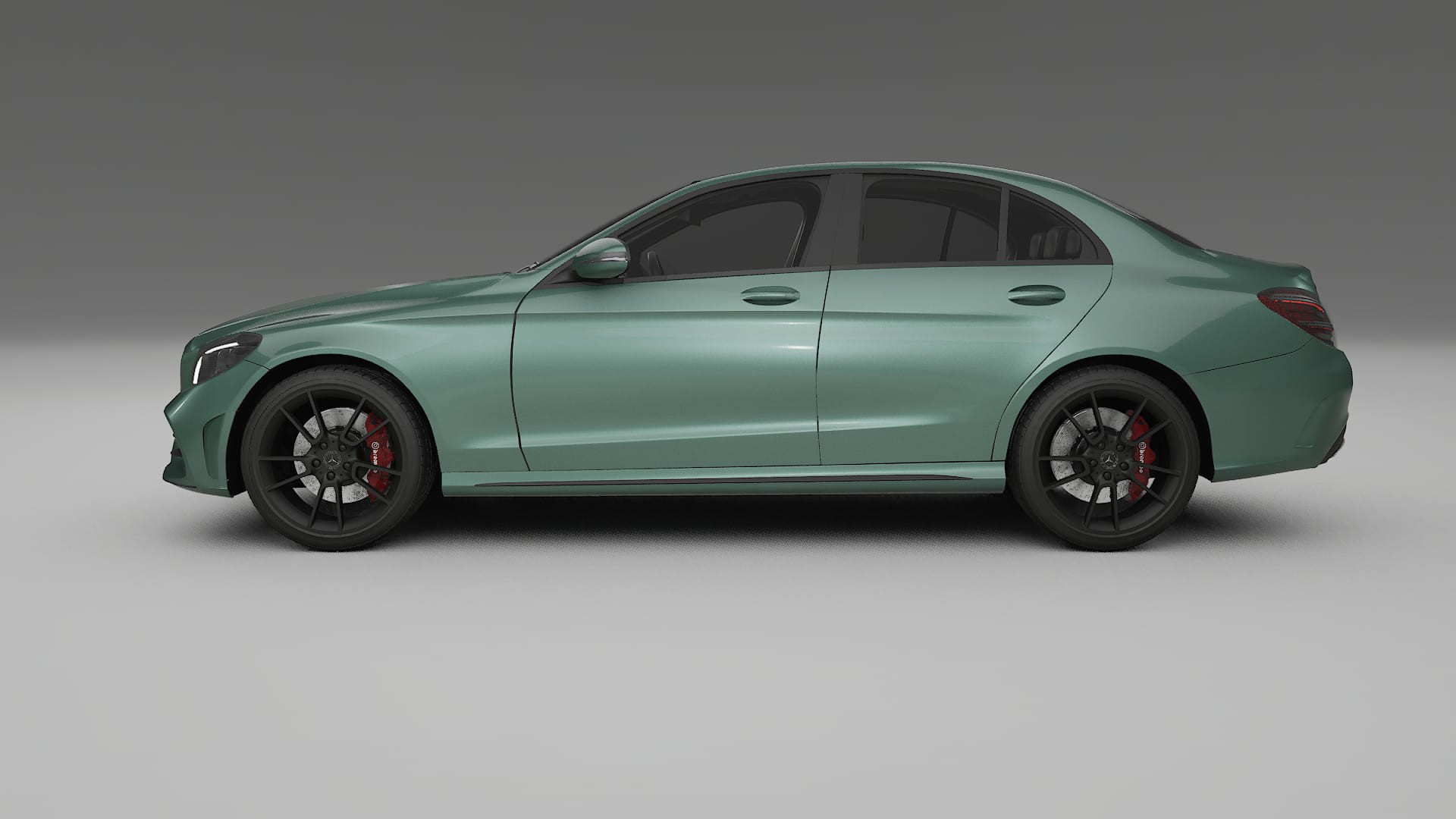 Mercedes C Class W205 AMG sedan Filme de Proteção de Pintura TPU | EVERGREEN PPF de Mudança de Cor – Kit Completo Pré-Cort