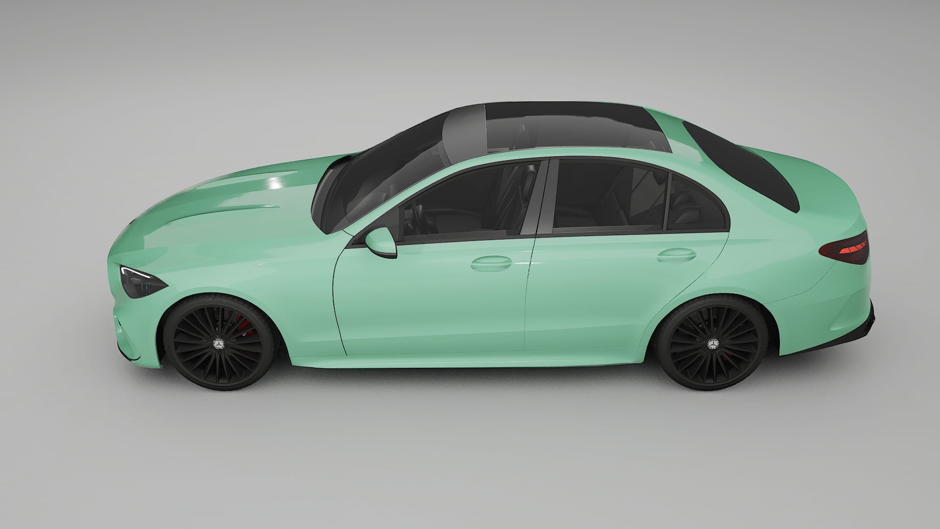 Mercedes C Class W206 Filme de Proteção de Pintura TPU | DUSTY PPF de Mudança de Cor – Kit Completo Pré-Cortado