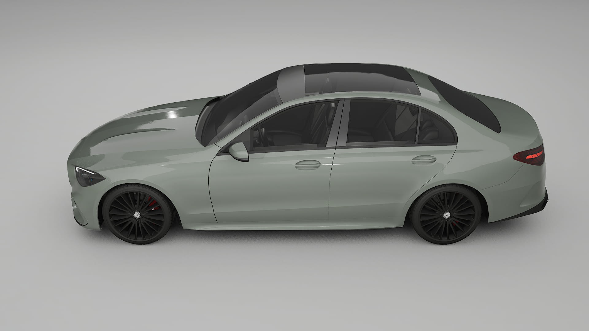 Mercedes C Class W206 Filme de Proteção de Pintura TPU | SLATE PPF de Mudança de Cor – Kit Completo Pré-Cortado