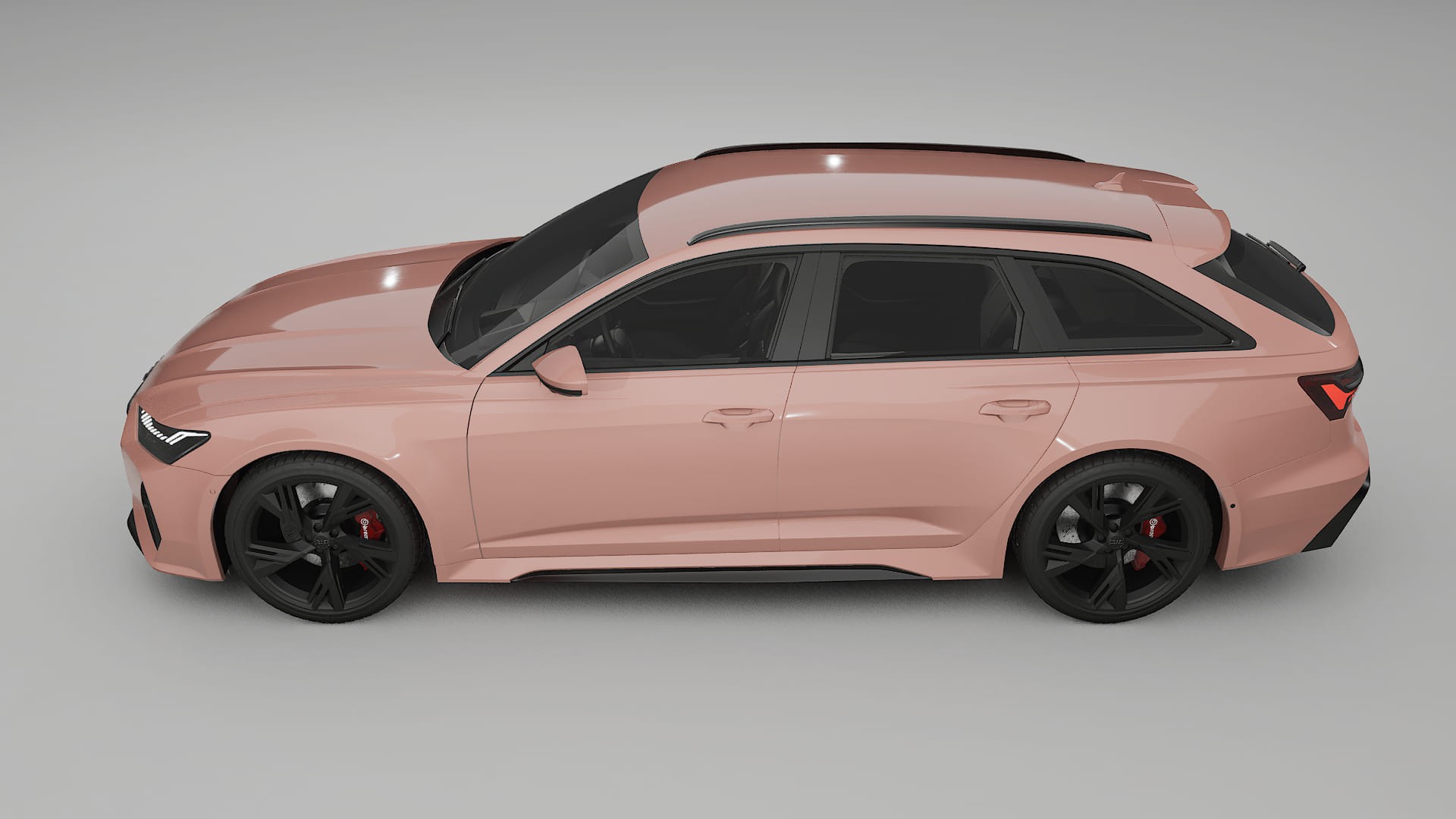 Audi RS6 Avant C8 facelift LCI Filme de Proteção de Pintura TPU | BLUSH PPF de Mudança de Cor – Kit Completo Pré-Cortado