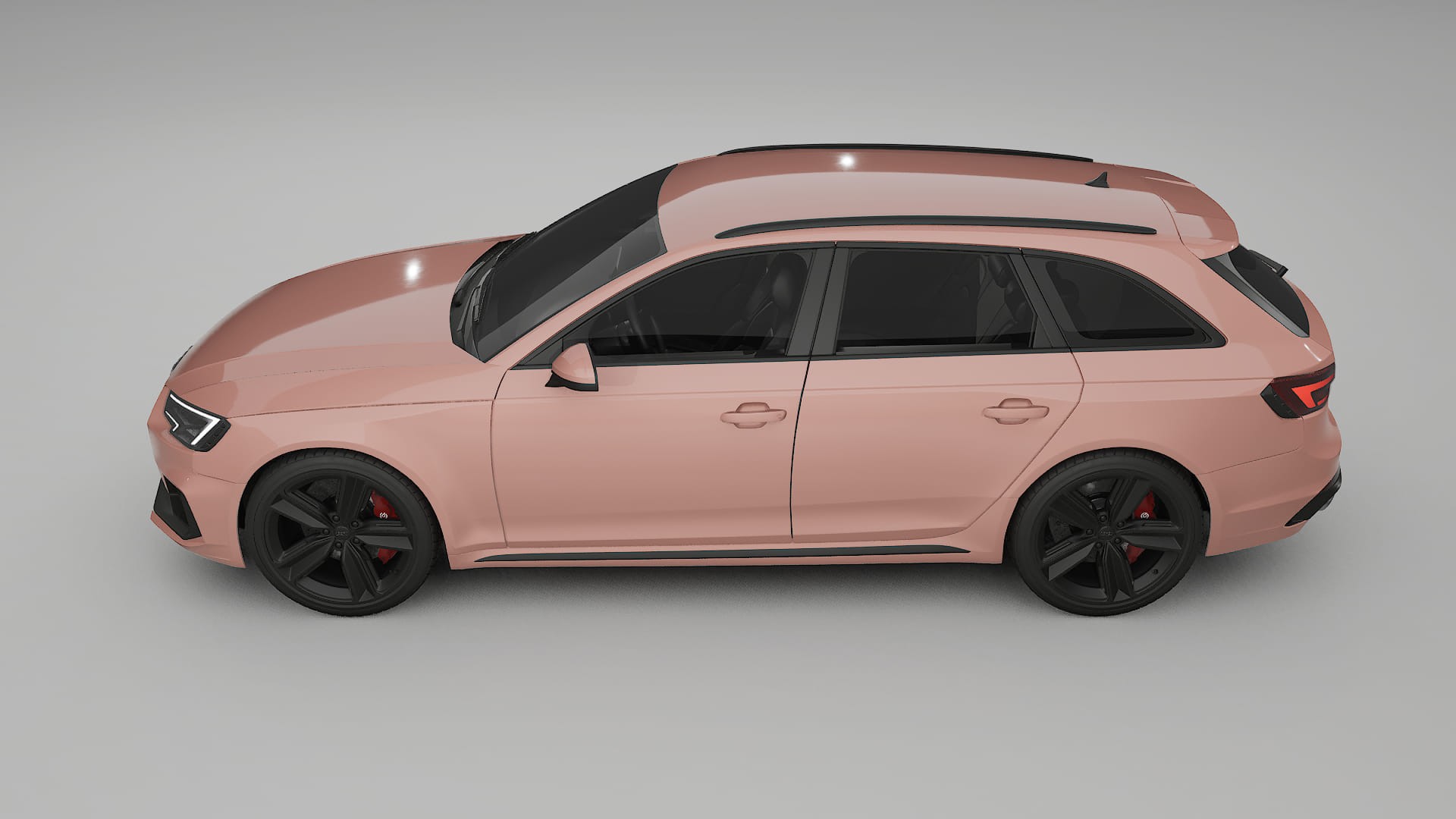 Audi RS4 Avant B9 prefacelift pre LCI Filme de Proteção de Pintura TPU | BLUSH PPF de Mudança de Cor – Kit Completo Pré-Co