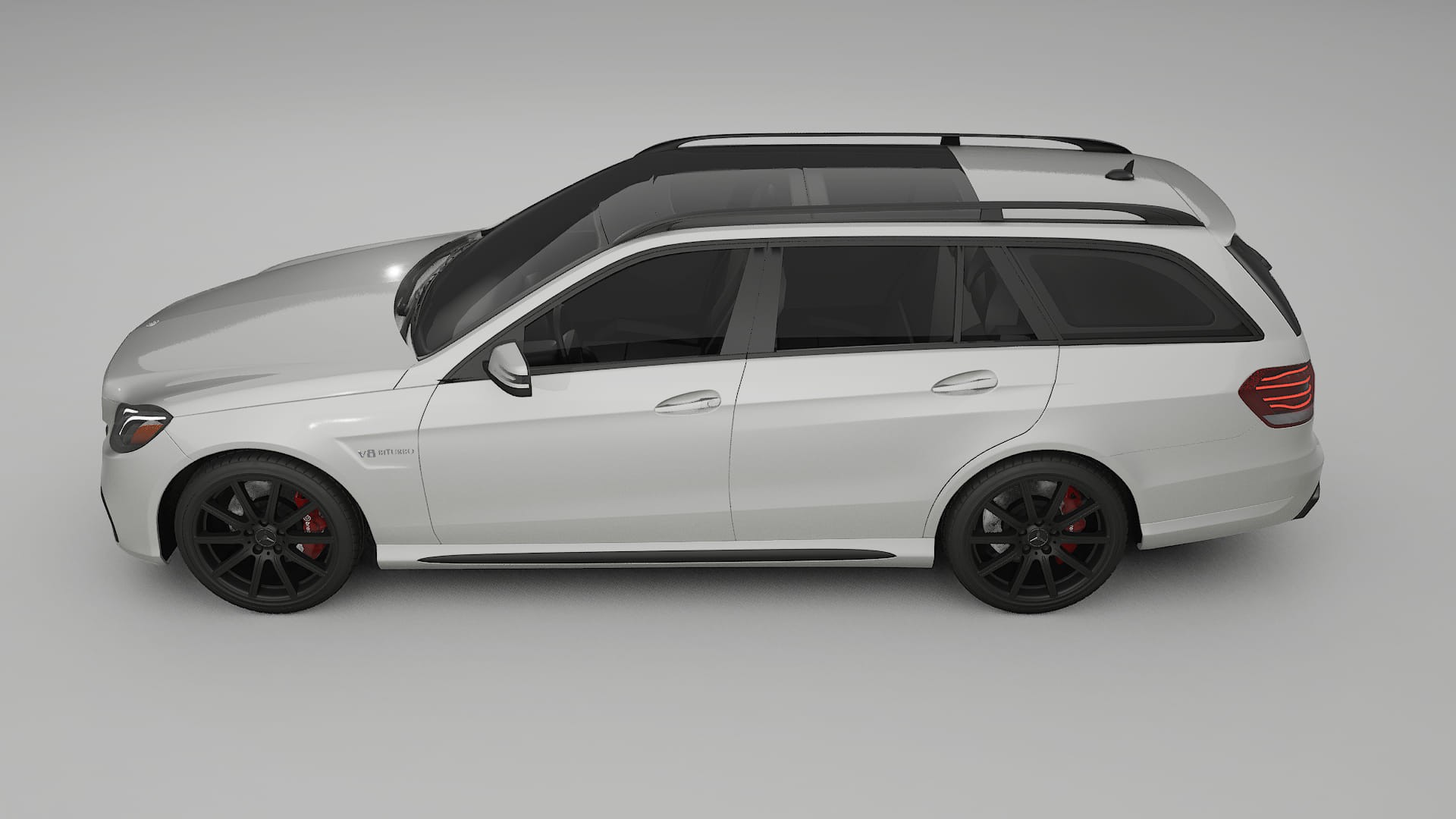 Mercedes E63 AMG Combi W212 facelift LCI Filme de Proteção de Pintura TPU | PEARL PPF de Mudança de Cor – Kit Completo Pré