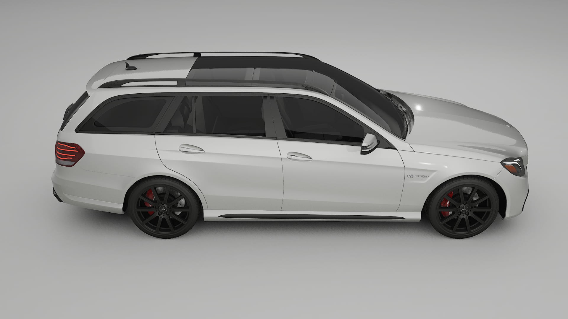 Mercedes E63 AMG Combi W212 facelift LCI Filme de Proteção de Pintura TPU | PEARL PPF de Mudança de Cor – Kit Completo Pré