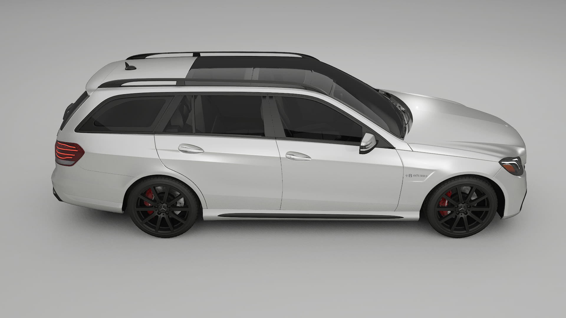 Mercedes E63 AMG Combi W212 facelift LCI Filme de Proteção de Pintura TPU | OPAL PPF de Mudança de Cor – Kit Completo Pré-