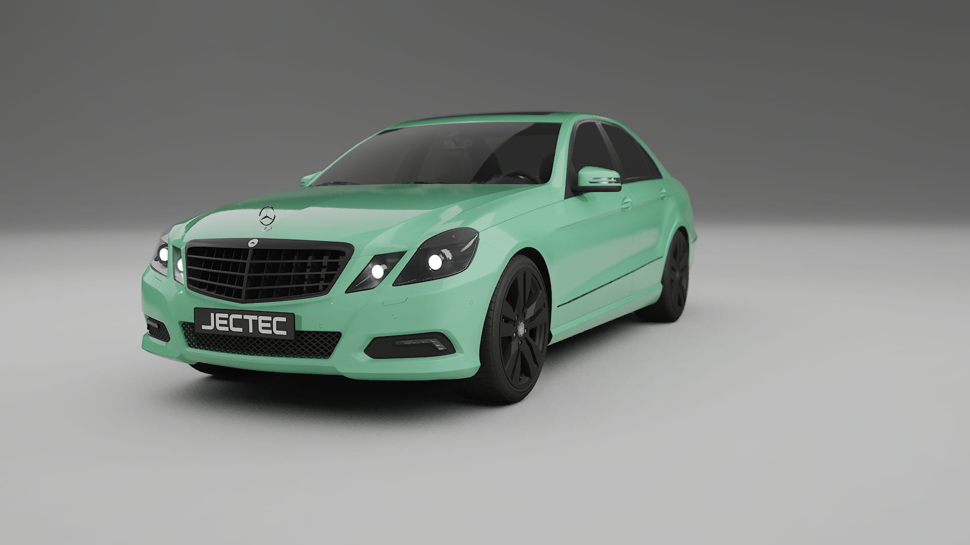 Mercedes E Class Sedan W212 Prefacelift pre LCI Filme de Proteção de Pintura TPU | DUSTY PPF de Mudança de Cor – Kit Comple