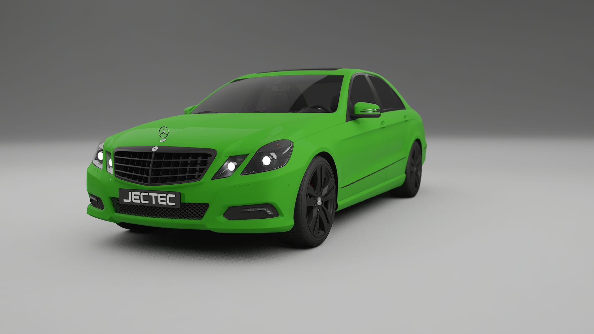 Mercedes E Class Sedan W212 Prefacelift pre LCI Filme de Proteção de Pintura TPU | VENOM PPF de Mudança de Cor – Kit Comple