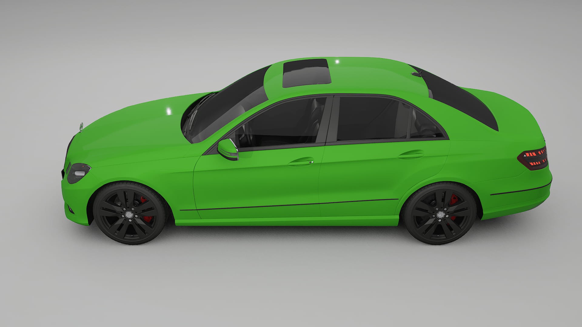 Mercedes E Class Sedan W212 Prefacelift pre LCI Filme de Proteção de Pintura TPU | VENOM PPF de Mudança de Cor – Kit Comple