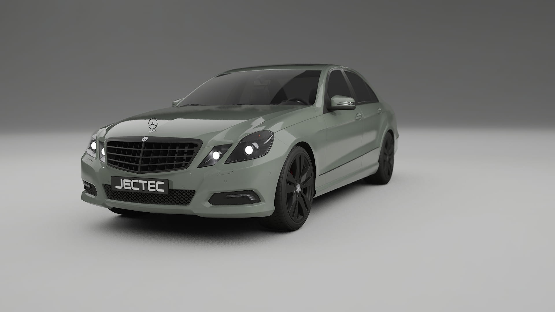 Mercedes E Class Sedan W212 Prefacelift pre LCI Filme de Proteção de Pintura TPU | SLATE PPF de Mudança de Cor – Kit Comple