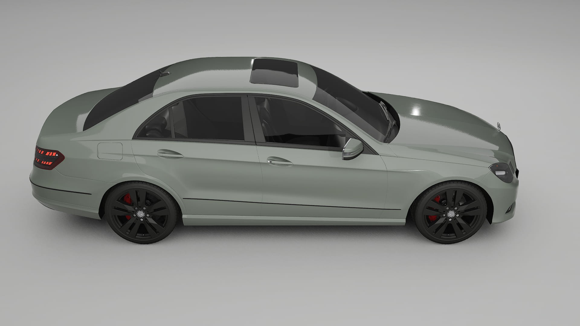 Mercedes E Class Sedan W212 Prefacelift pre LCI Filme de Proteção de Pintura TPU | SLATE PPF de Mudança de Cor – Kit Comple