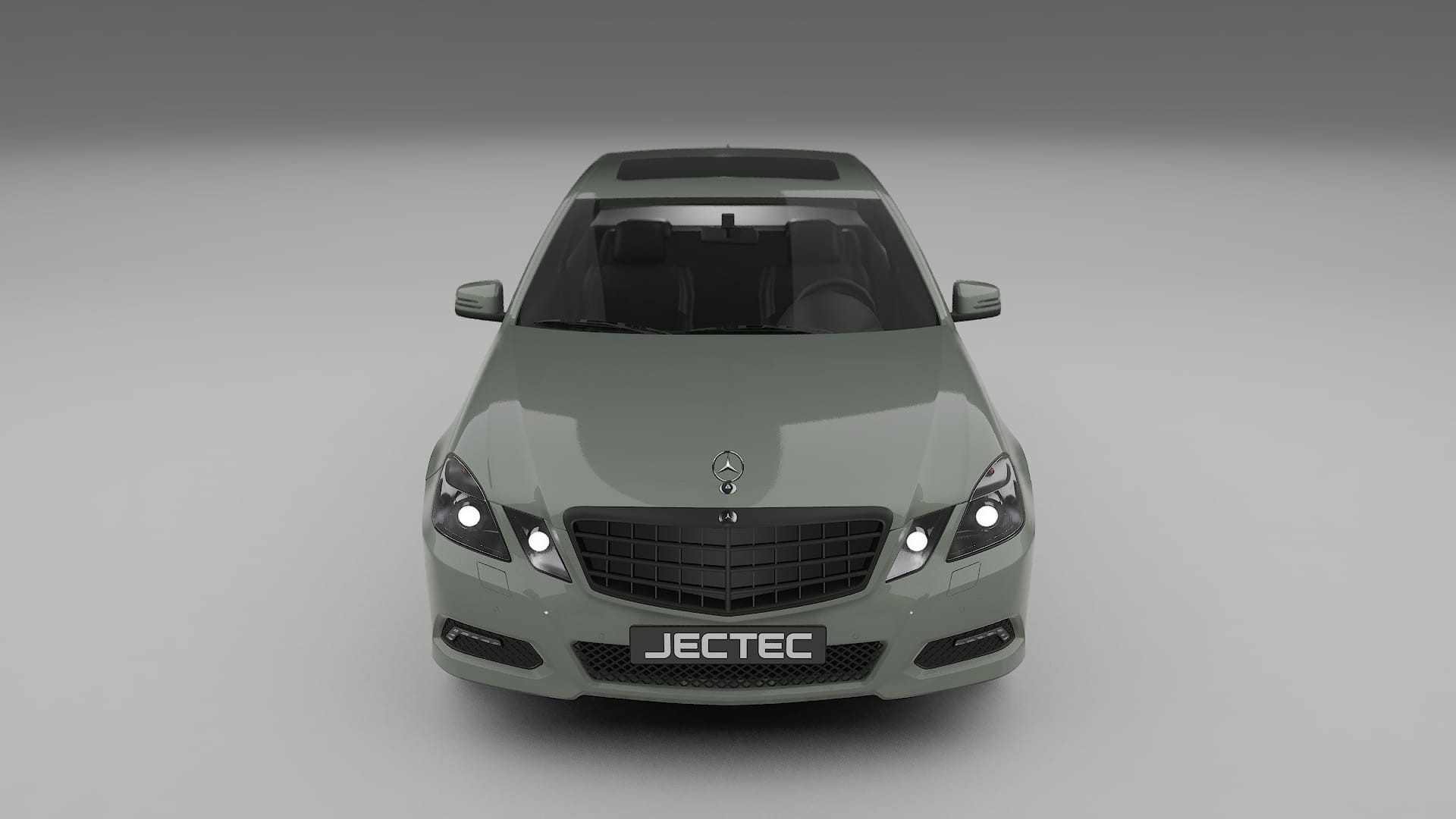 Mercedes E Class Sedan W212 Prefacelift pre LCI Filme de Proteção de Pintura TPU | SLATE PPF de Mudança de Cor – Kit Comple