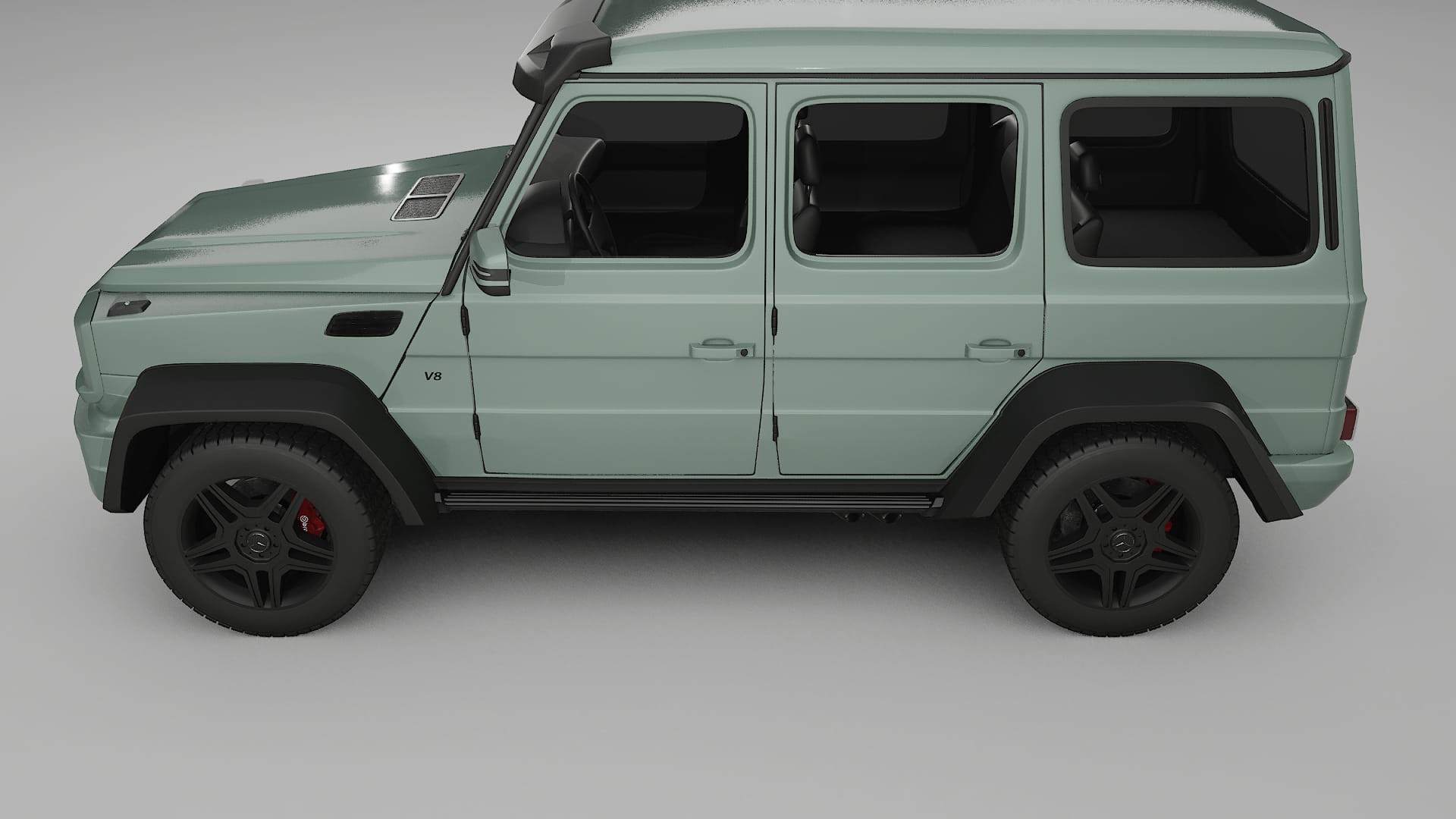 Mercedes G class 4x4 W463 Filme de Proteção de Pintura TPU | CINDER PPF de Mudança de Cor – Kit Completo Pré-Cortado