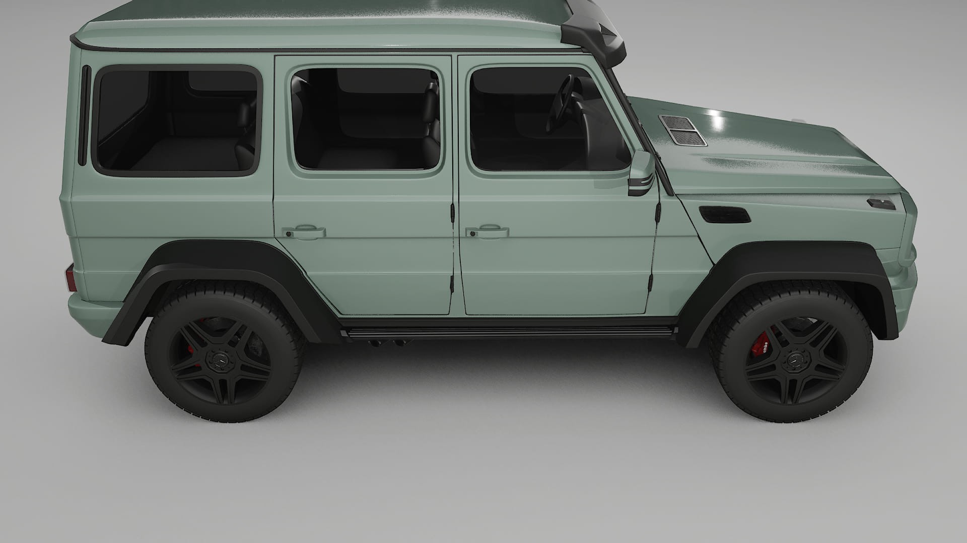 Mercedes G class 4x4 W463 Filme de Proteção de Pintura TPU | CINDER PPF de Mudança de Cor – Kit Completo Pré-Cortado