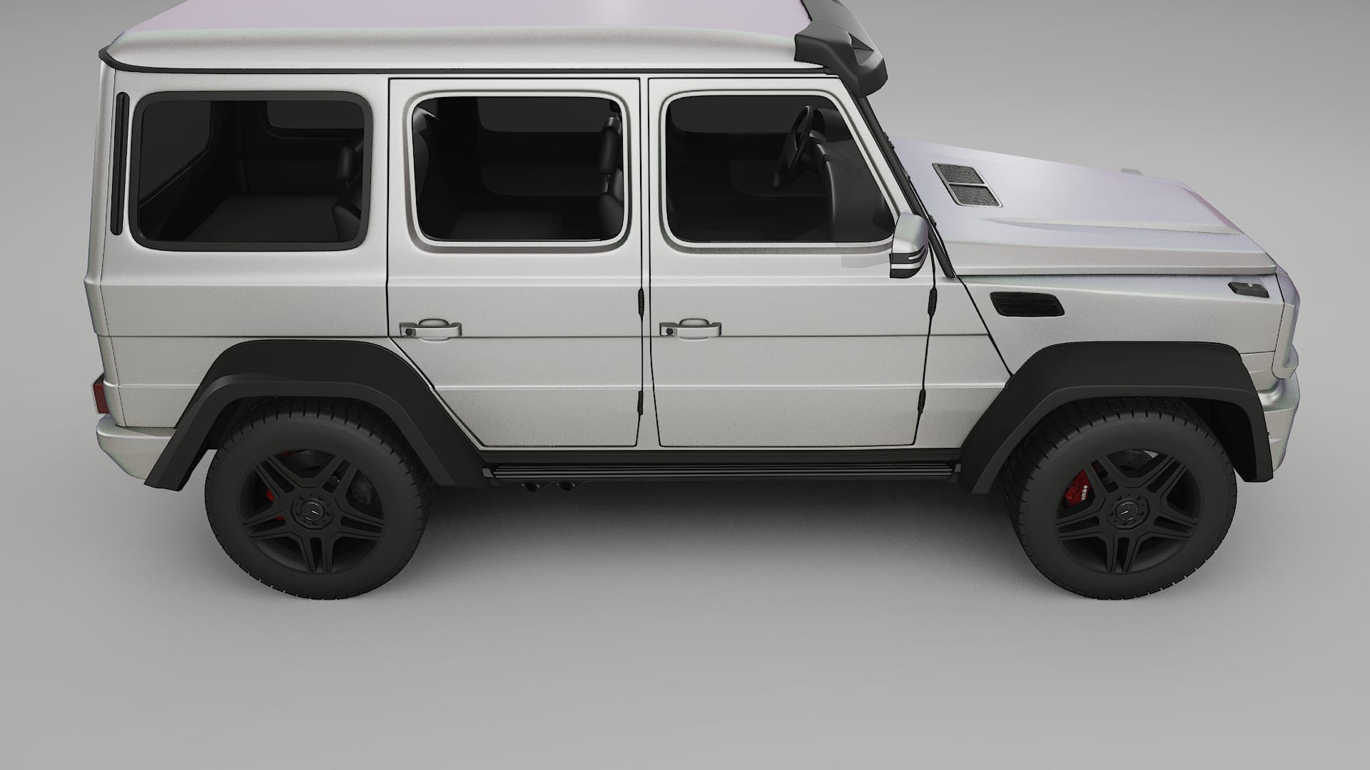 Mercedes G class 4x4 W463 Filme de Proteção de Pintura TPU | NEBULA PPF de Mudança de Cor – Kit Completo Pré-Cortado