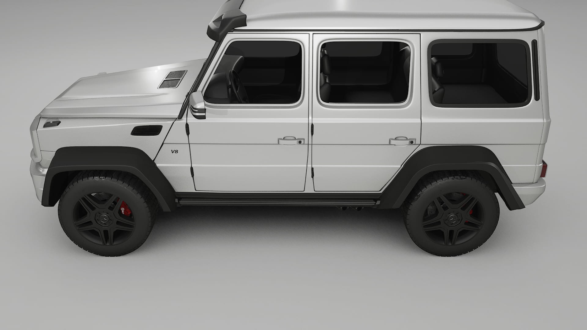 Mercedes G class 4x4 W463 Filme de Proteção de Pintura TPU | OPAL PPF de Mudança de Cor – Kit Completo Pré-Cortado