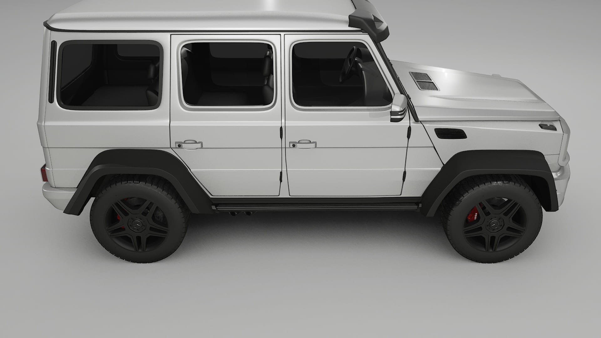 Mercedes G class 4x4 W463 Filme de Proteção de Pintura TPU | OPAL PPF de Mudança de Cor – Kit Completo Pré-Cortado