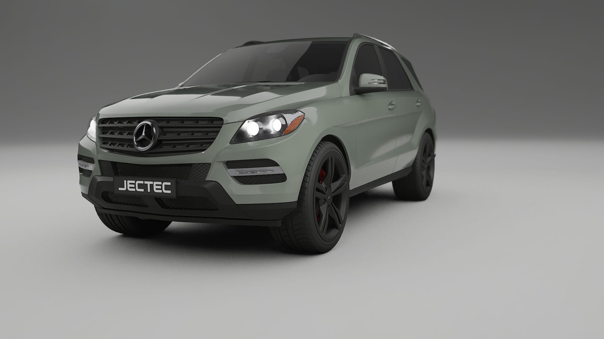 Mercedes M class W166 Filme de Proteção de Pintura TPU | SLATE PPF de Mudança de Cor – Kit Completo Pré-Cortado