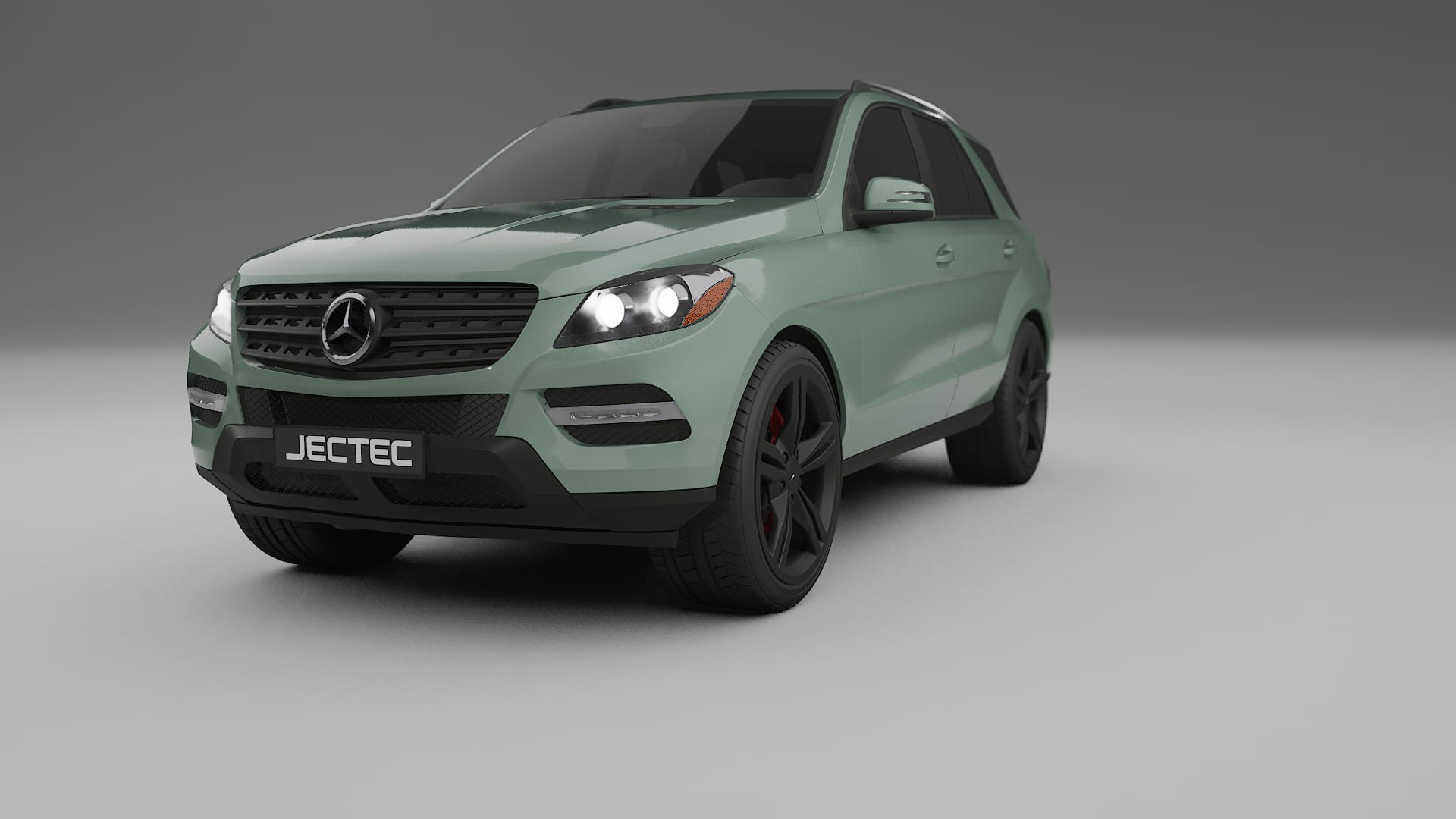 Mercedes M class W166 Filme de Proteção de Pintura TPU | CINDER PPF de Mudança de Cor – Kit Completo Pré-Cortado
