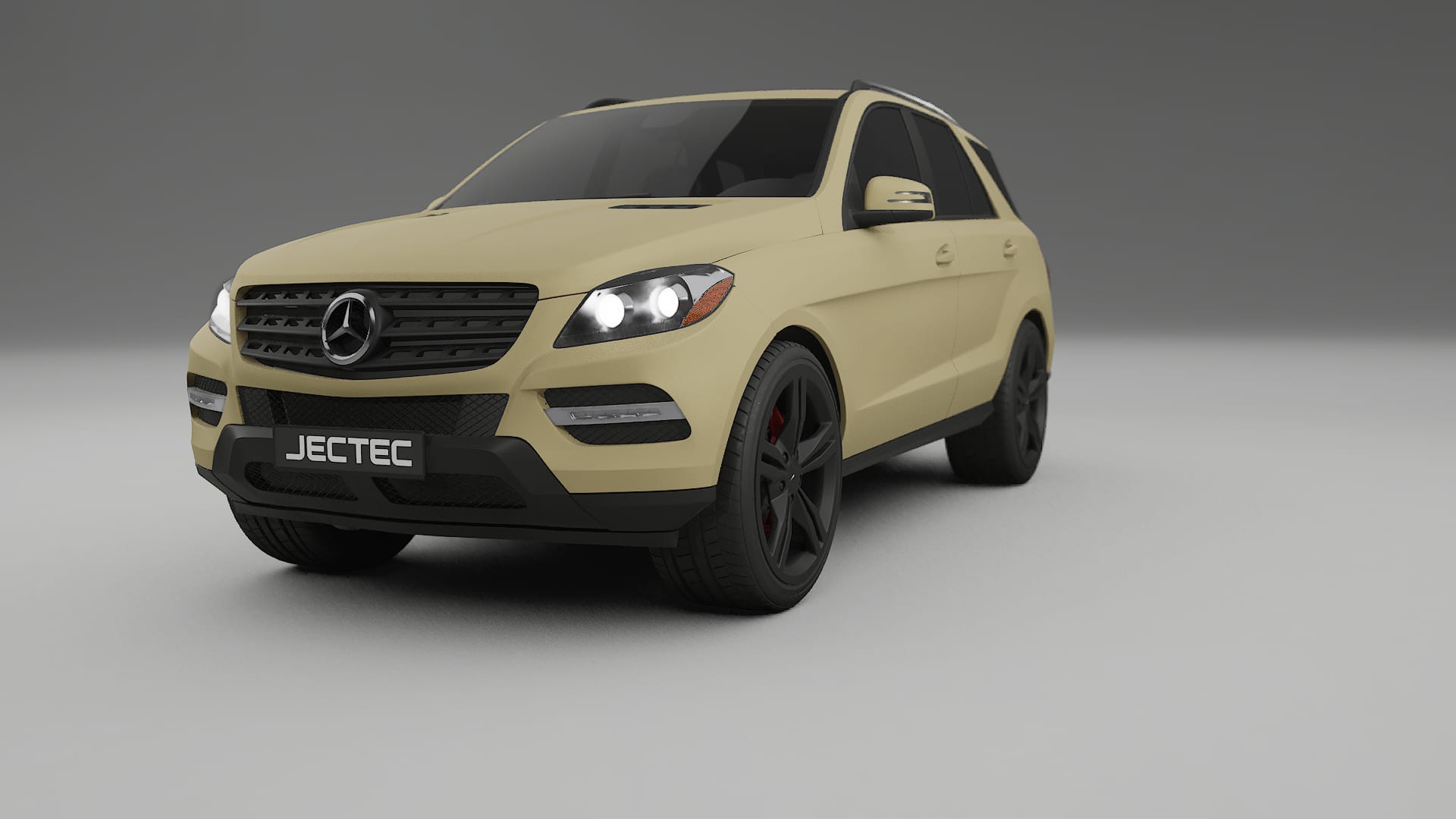 Mercedes M class W166 Filme de Proteção de Pintura TPU | SAND PPF de Mudança de Cor – Kit Completo Pré-Cortado