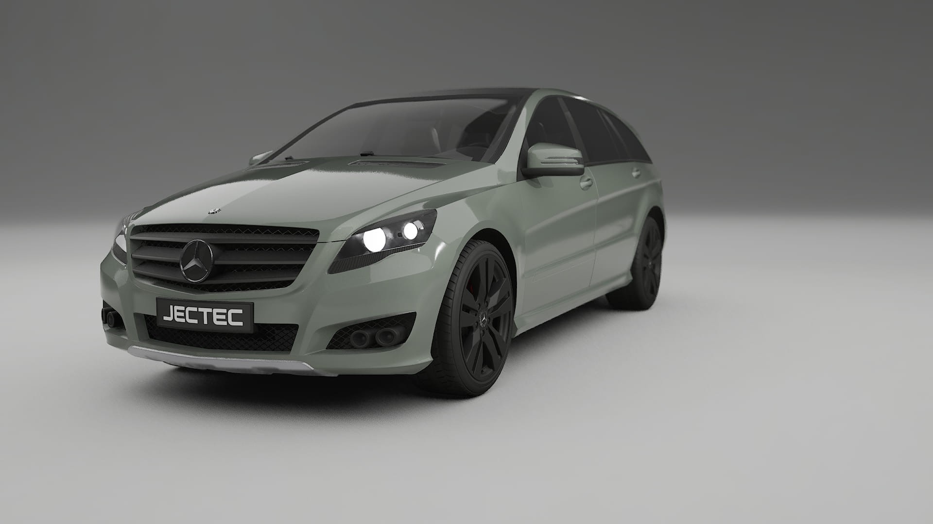 Mercedes R class W251 facelift LCI Filme de Proteção de Pintura TPU | SLATE PPF de Mudança de Cor – Kit Completo Pré-Corta