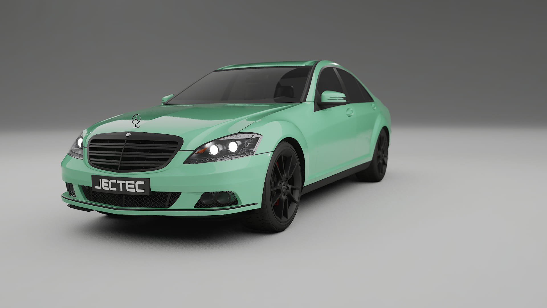 Mercedes S class W221 facelift LCI Filme de Proteção de Pintura TPU | DUSTY PPF de Mudança de Cor – Kit Completo Pré-Corta