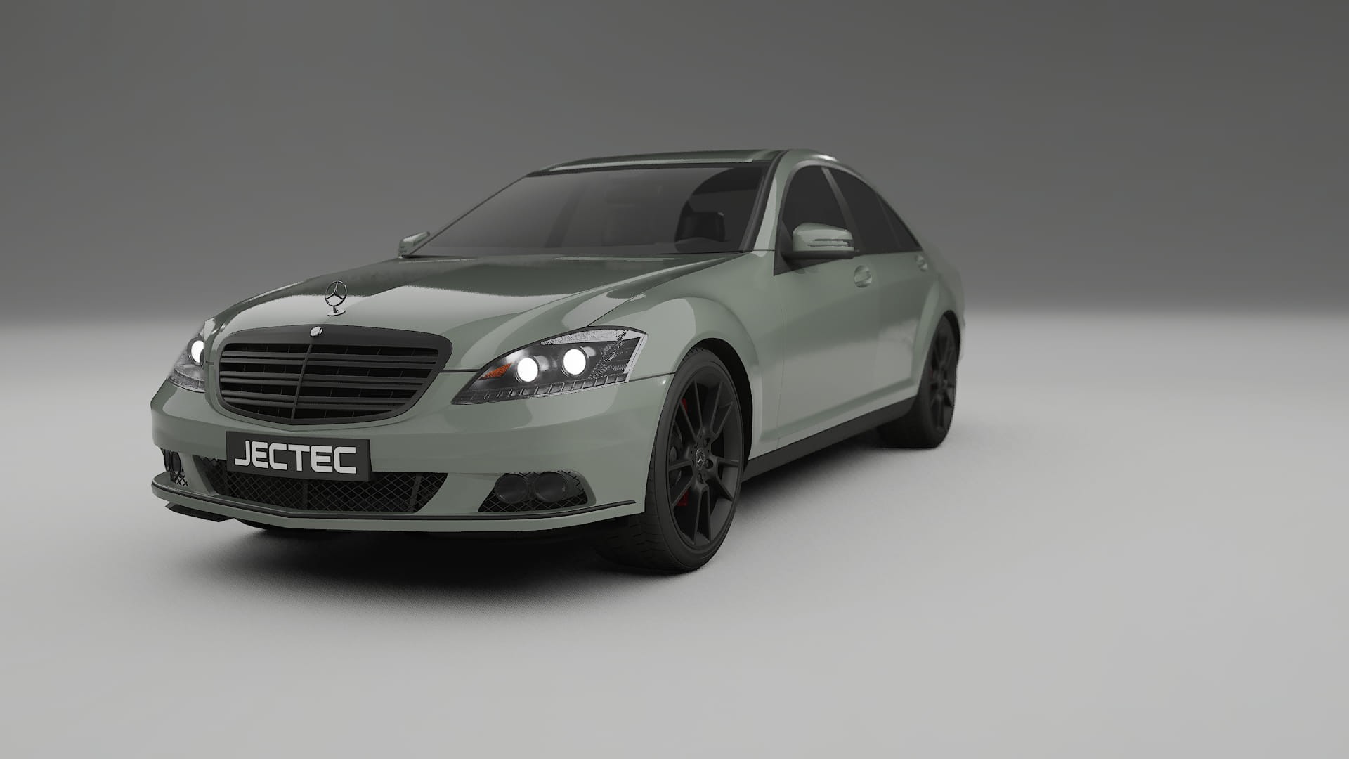 Mercedes S class W221 facelift LCI Filme de Proteção de Pintura TPU | SLATE PPF de Mudança de Cor – Kit Completo Pré-Corta