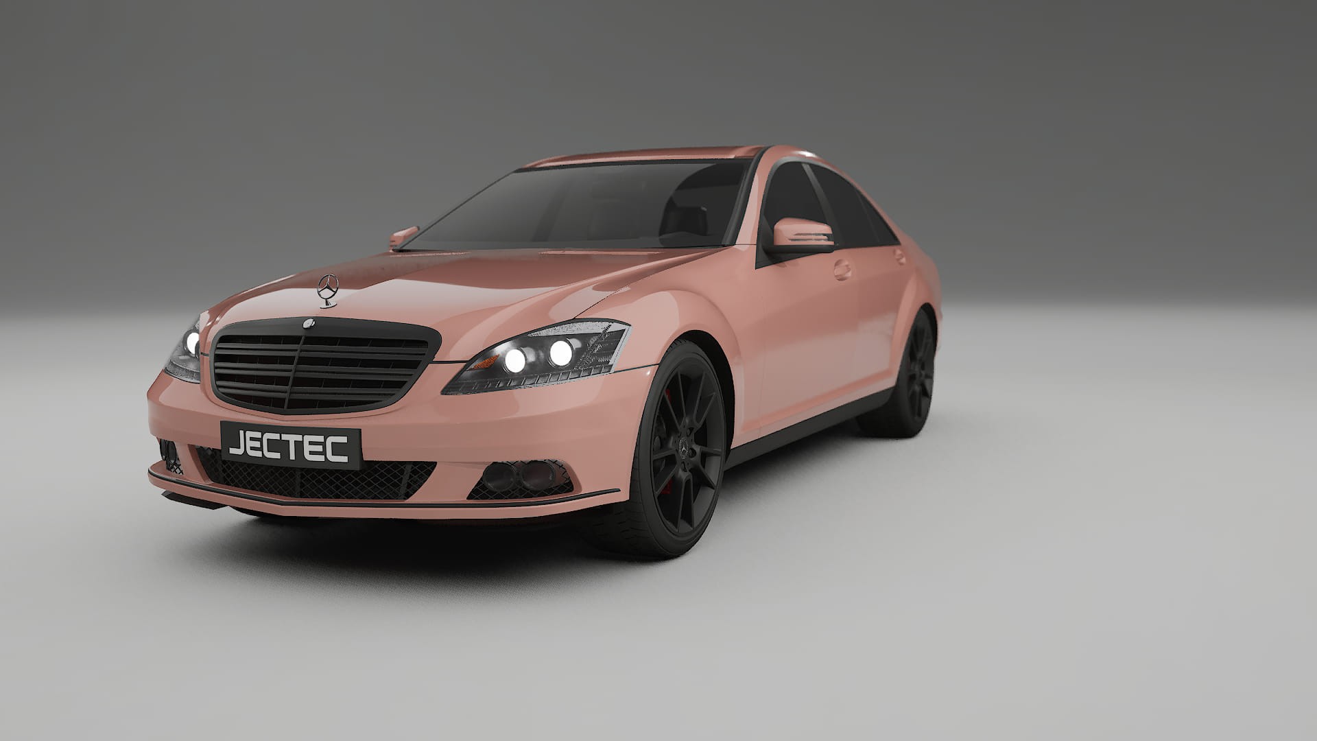 Mercedes S class W221 facelift LCI Filme de Proteção de Pintura TPU | BLUSH PPF de Mudança de Cor – Kit Completo Pré-Corta