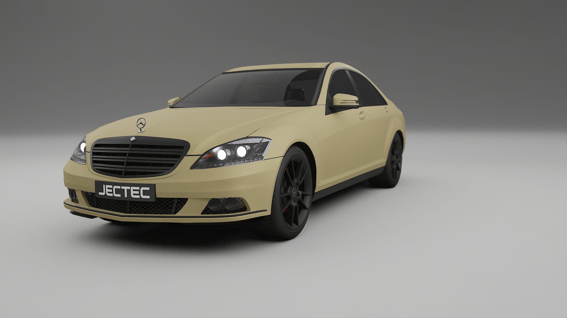 Mercedes S class W221 facelift LCI Filme de Proteção de Pintura TPU | SAND PPF de Mudança de Cor – Kit Completo Pré-Cortad