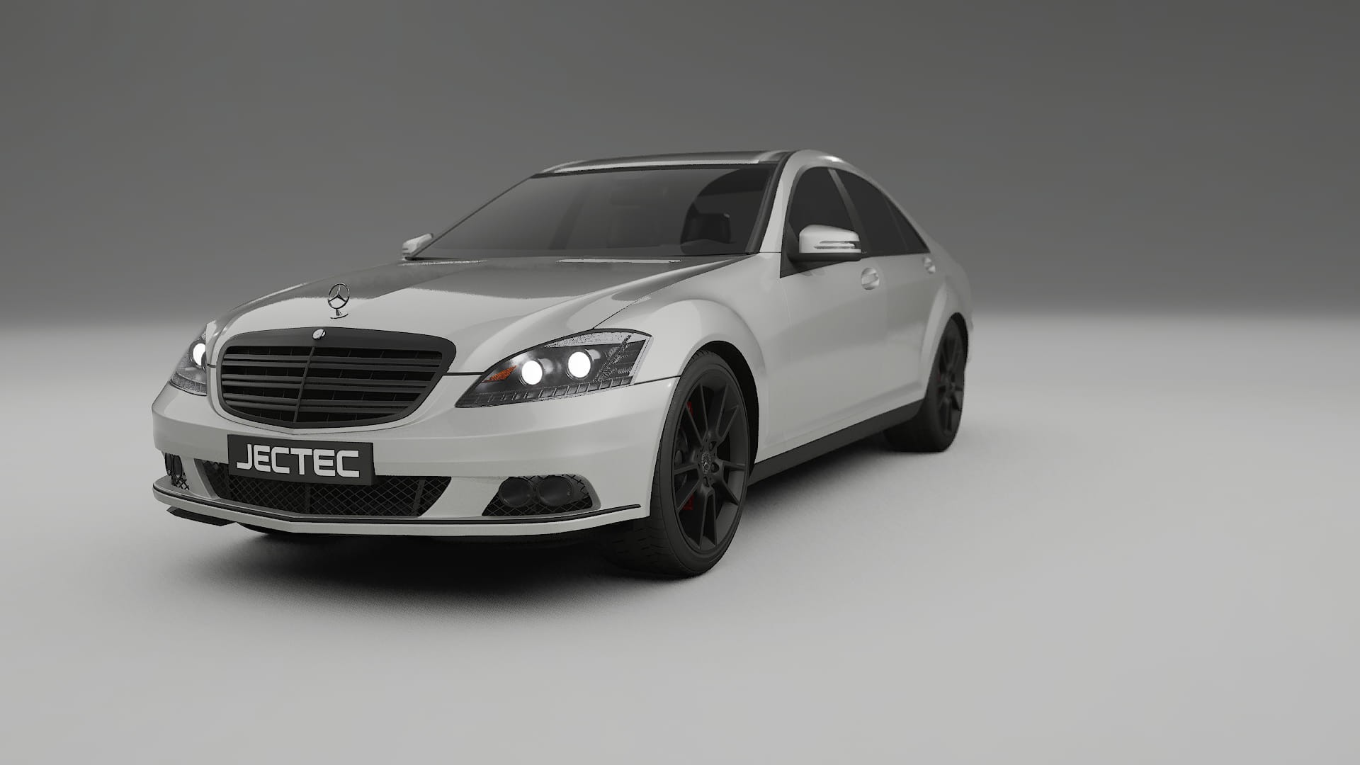 Mercedes S class W221 facelift LCI Filme de Proteção de Pintura TPU | PEARL PPF de Mudança de Cor – Kit Completo Pré-Corta