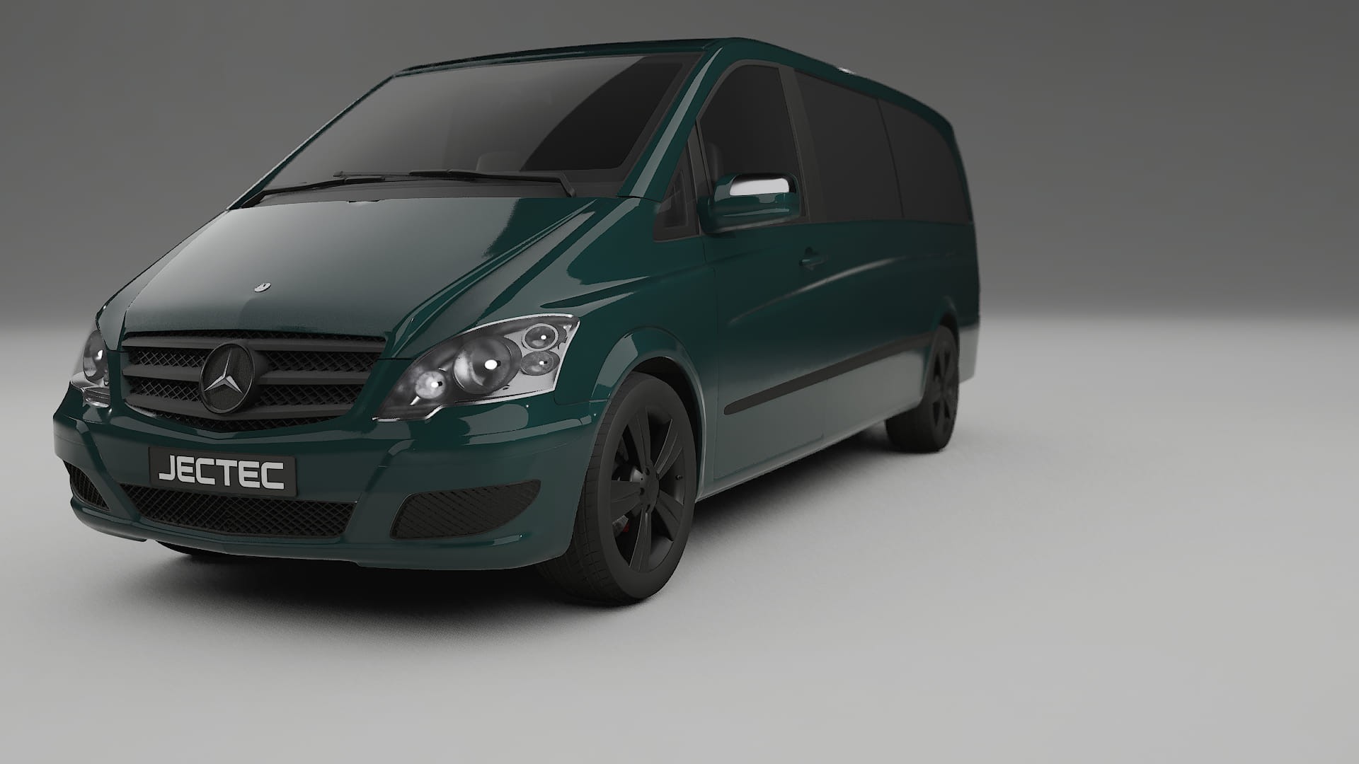 Mercedes Viano Extralong W439 Facelift LCI Filme de Proteção de Pintura TPU | INFERNO PPF de Mudança de Cor – Kit Completo 