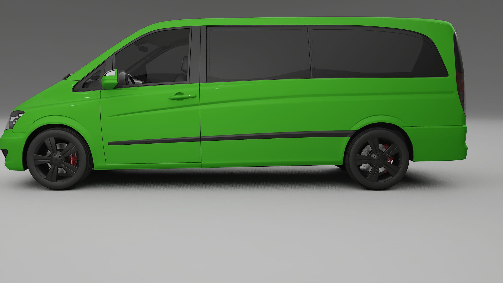 Mercedes Viano Extralong W439 Facelift LCI Filme de Proteção de Pintura TPU | VENOM PPF de Mudança de Cor – Kit Completo Pr 2