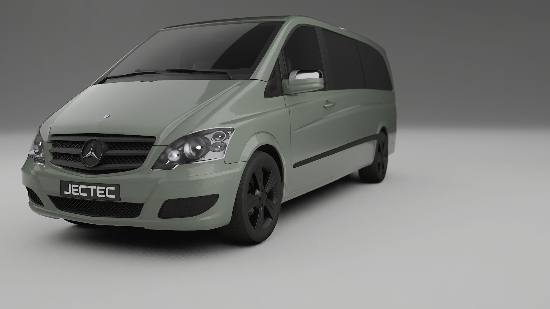 Mercedes Viano Extralong W439 Facelift LCI Filme de Proteção de Pintura TPU | SLATE PPF de Mudança de Cor – Kit Completo Pr