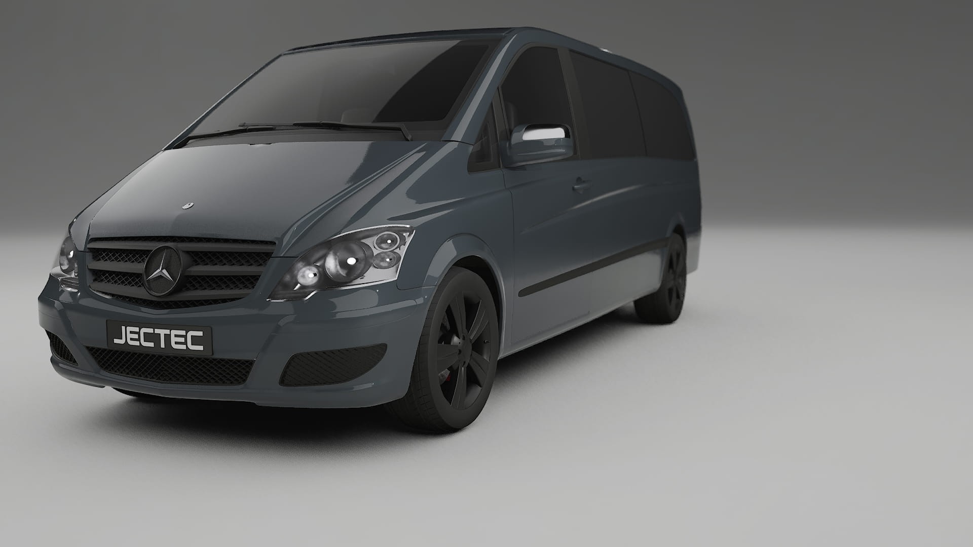 Mercedes Viano Extralong W439 Facelift LCI Filme de Proteção de Pintura TPU | GRANITE PPF de Mudança de Cor – Kit Completo 