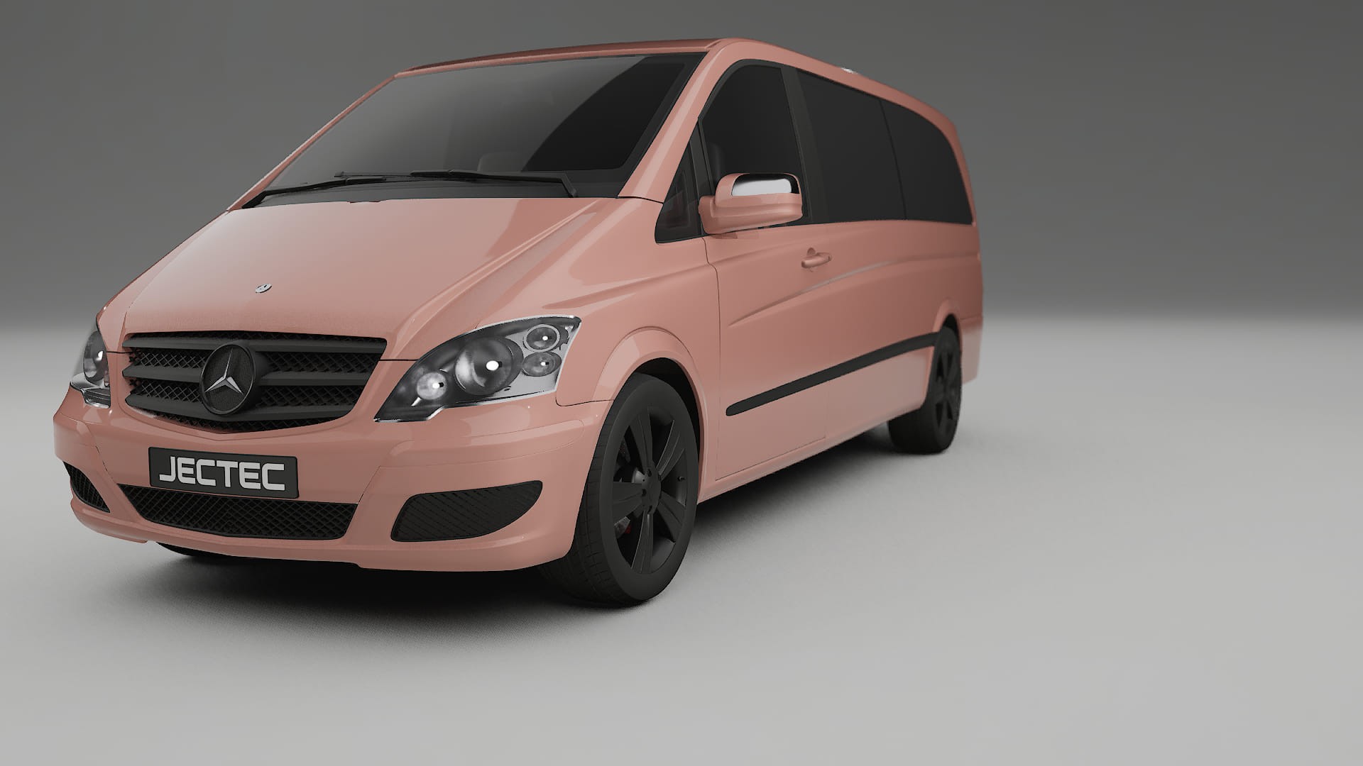 Mercedes Viano Extralong W439 Facelift LCI Filme de Proteção de Pintura TPU | BLUSH PPF de Mudança de Cor – Kit Completo Pr