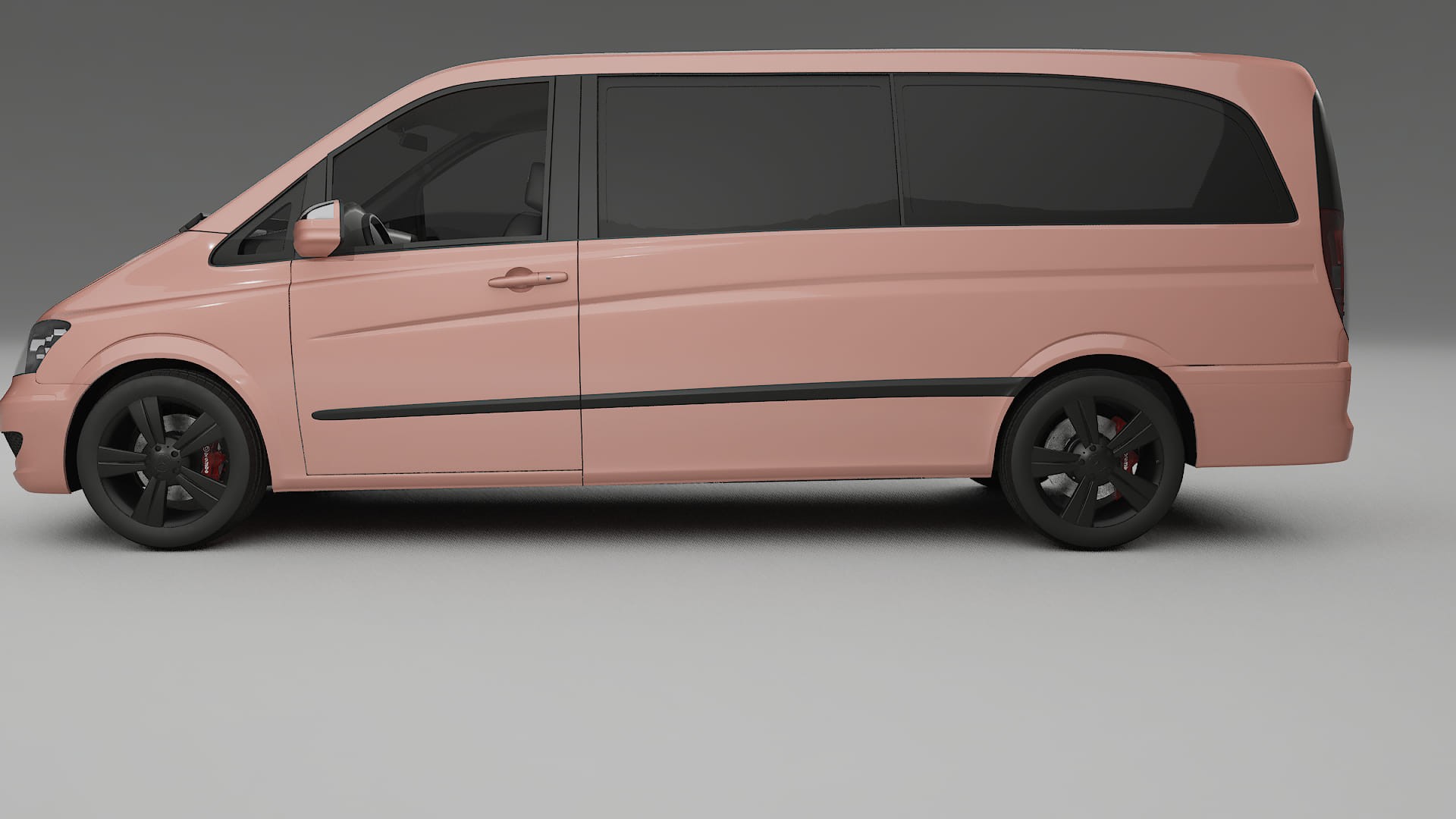 Mercedes Viano Extralong W439 Facelift LCI Filme de Proteção de Pintura TPU | BLUSH PPF de Mudança de Cor – Kit Completo Pr 2