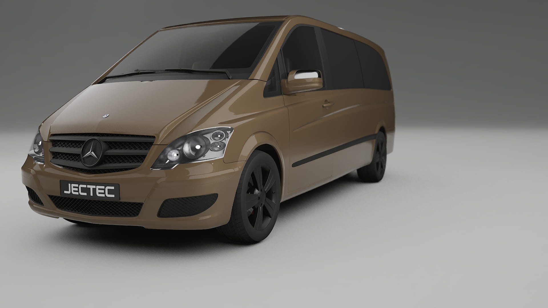 Mercedes Viano Extralong W439 Facelift LCI Filme de Proteção de Pintura TPU | SAHARA PPF de Mudança de Cor – Kit Completo P