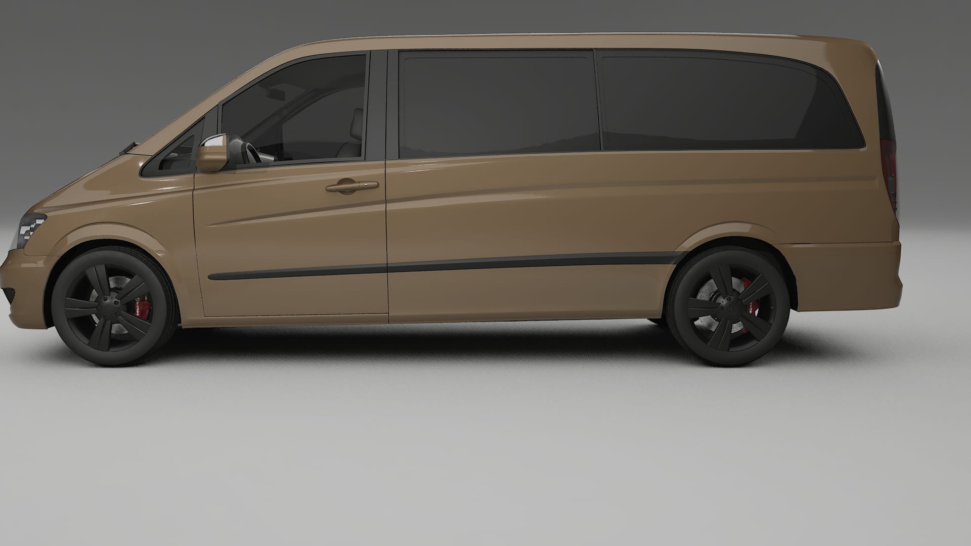 Mercedes Viano Extralong W439 Facelift LCI Filme de Proteção de Pintura TPU | SAHARA PPF de Mudança de Cor – Kit Completo P 2