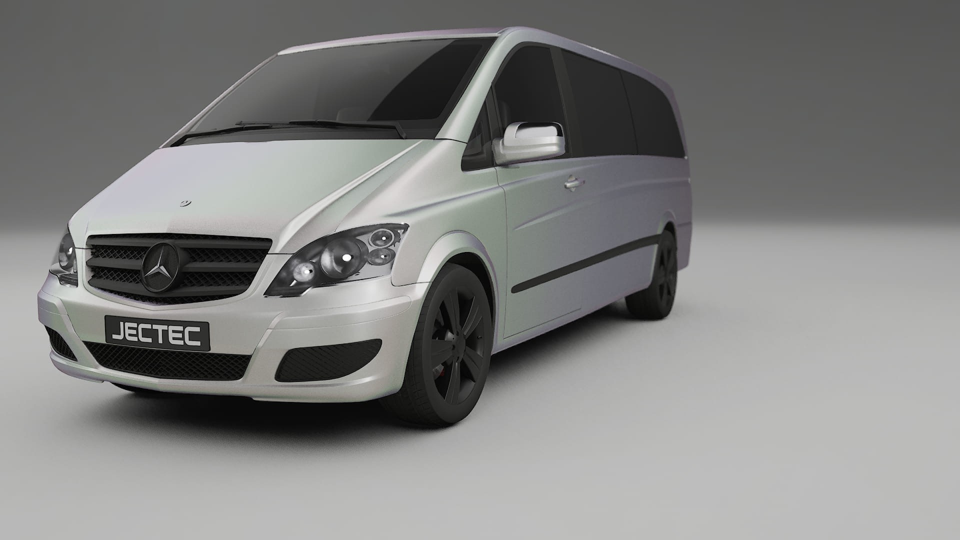 Mercedes Viano Extralong W439 Facelift LCI Filme de Proteção de Pintura TPU | NEBULA PPF de Mudança de Cor – Kit Completo P